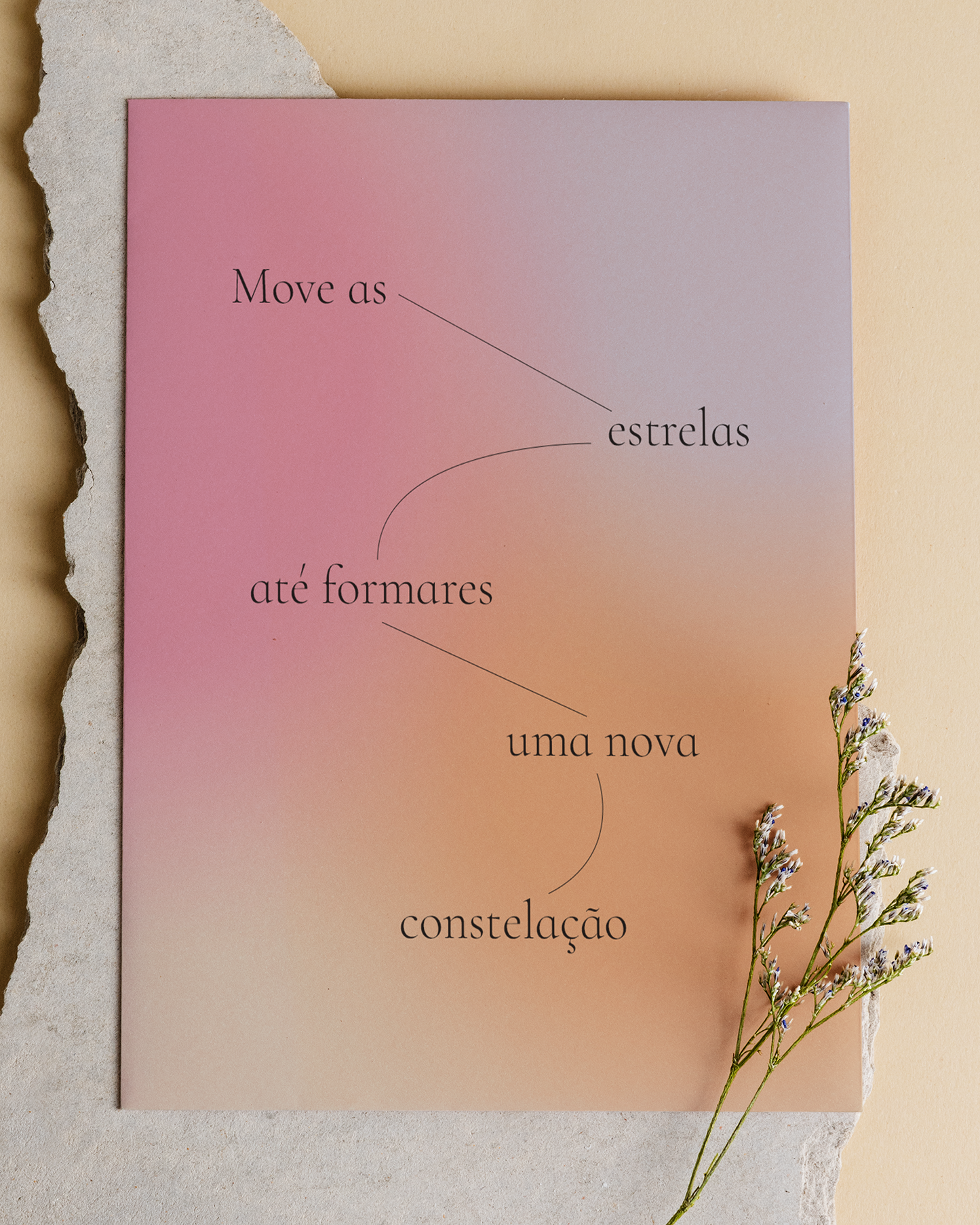 Poster Ilustração Constelação
