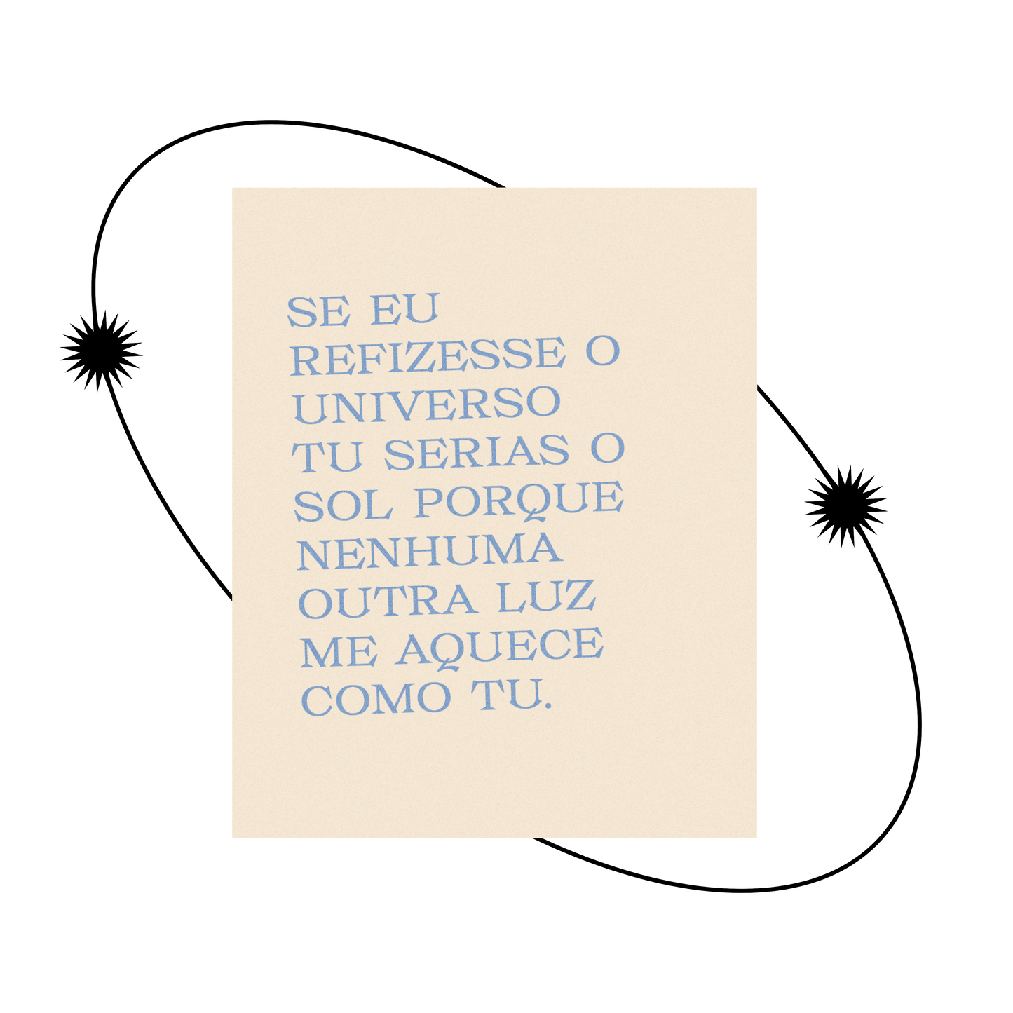 Poster Ilustração Luz do Sol