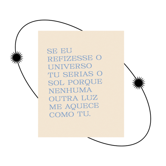 Poster Ilustração Luz do Sol