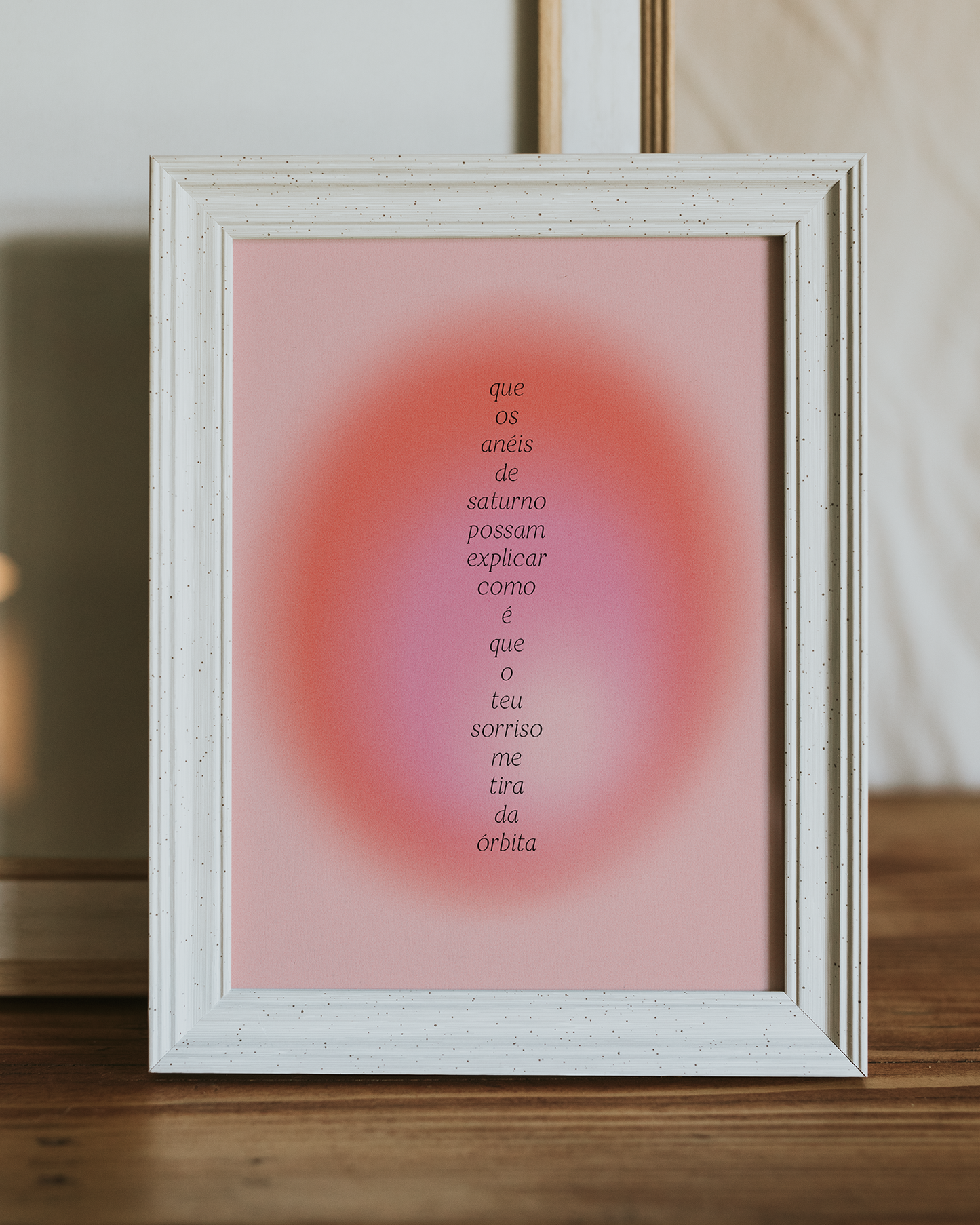 Poster Ilustração Anéis de Saturno